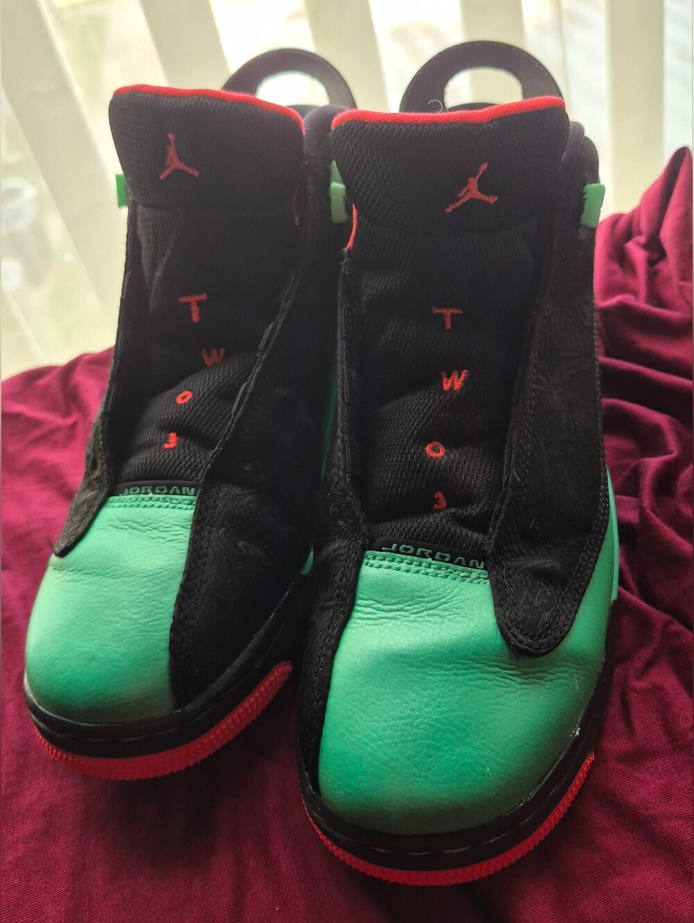 Air Jordan Dub Zero GG "Black Infrared Verde" – Size 8.5Y